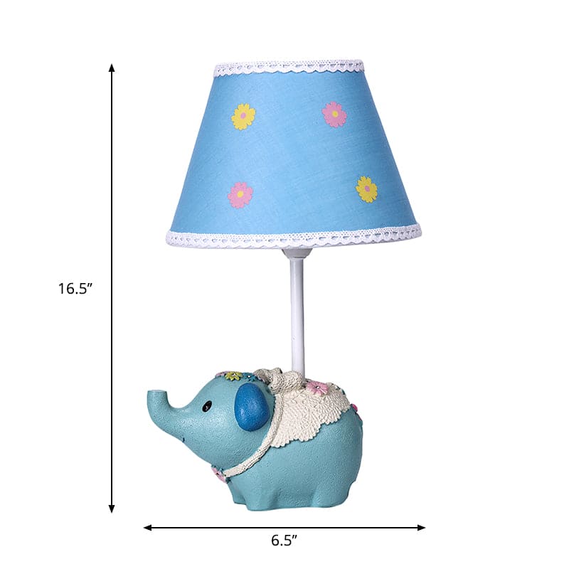 ElefantenTraum | Elegante bloem tafellamp