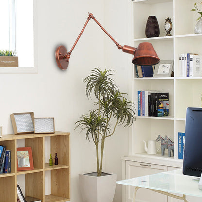 CopperFlex | Vintage verstelbare wandlamp