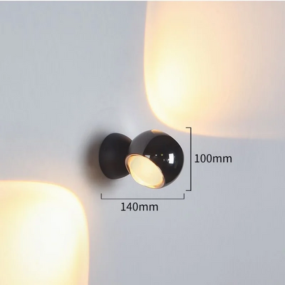 SpinLight | Roterende wandlamp