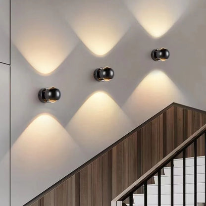 SpinLight | Roterende wandlamp