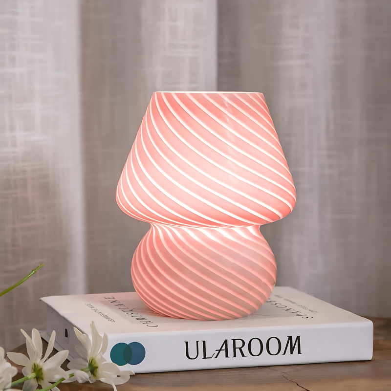 LumenSphere | Stijlvolle Glazen Tafellamp met Warm LED Licht voor Sfeervol Interieur