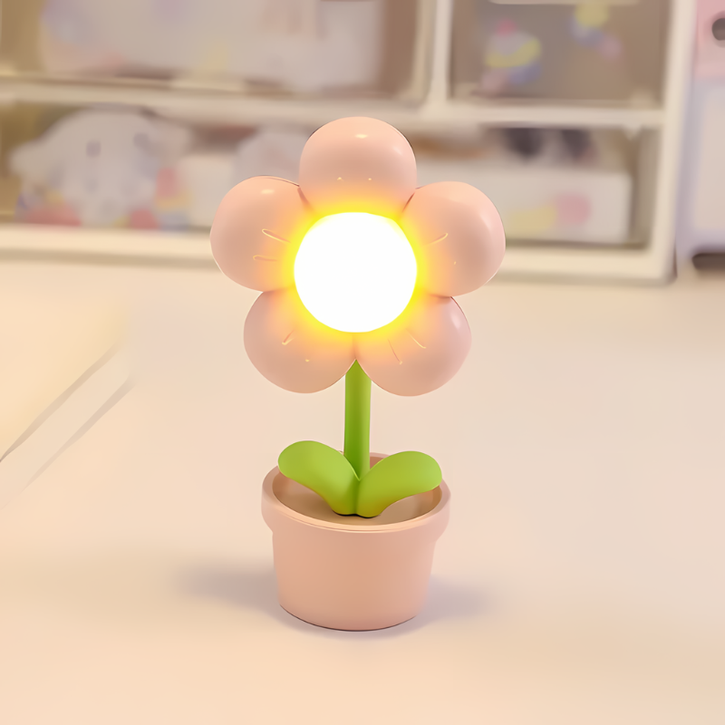 WohlfühlBlüte | Compacte LED tafellamp voor een ontspannen sfeer