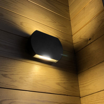 Minimalistische wandlamp voor buiten