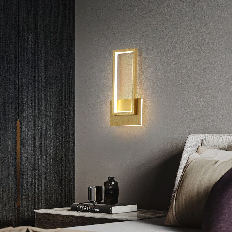 QuadLight | Elegante rechthoekige wandlamp