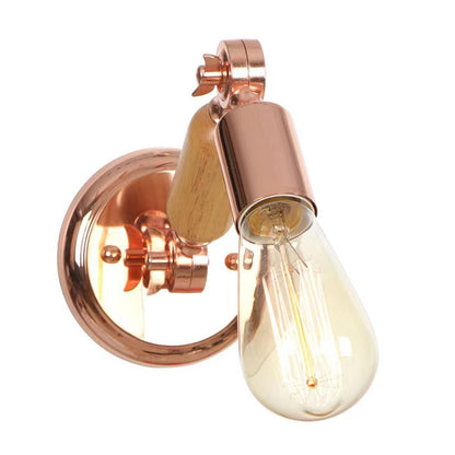 Verstelbare vintage wandlamp