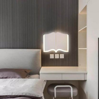 BookBeam | Open boek LED wandlamp