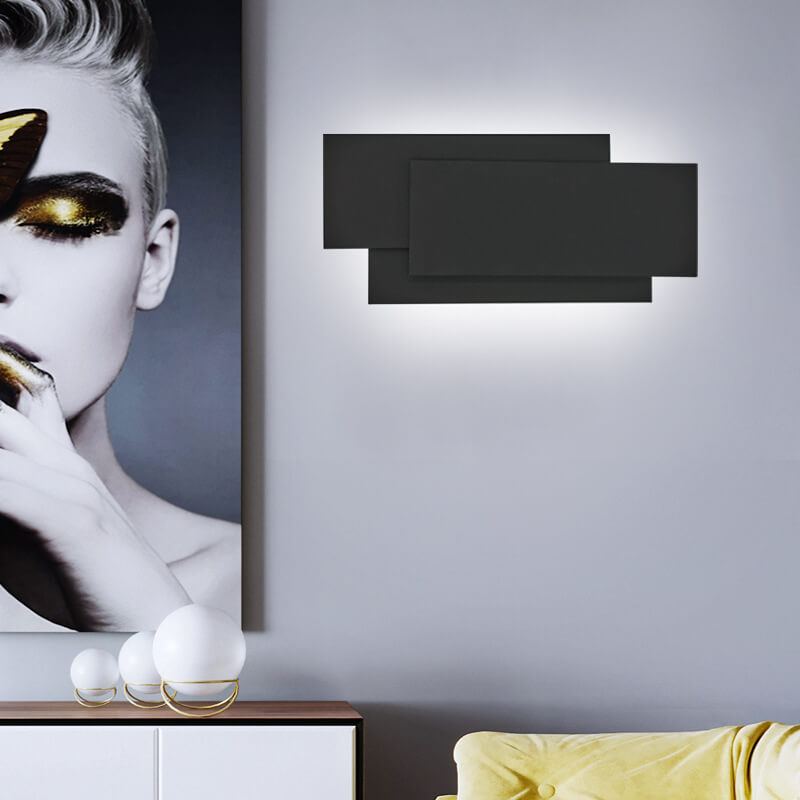 StackedGlow | Geometrische LED wandlamp