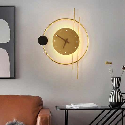 GlowClock | Moderne wandlamp met klok