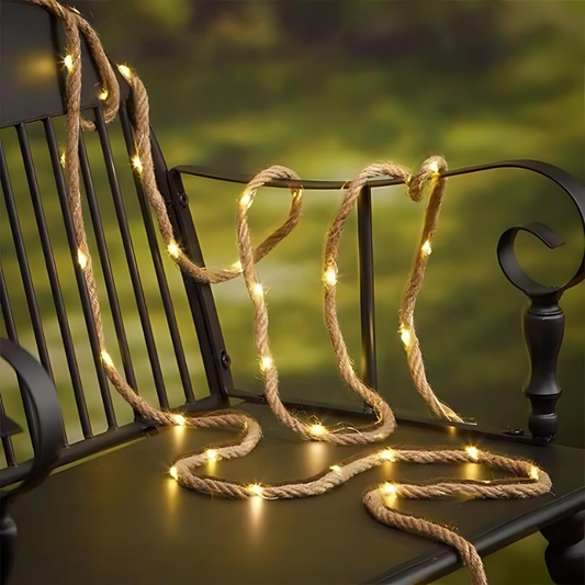 StarShimmer | Feeënverlichting op Zonne-energie – Sfeervolle Tuinverlichting met Warmwitte LED’s voor Balkon, Terras & Feestdecoratie