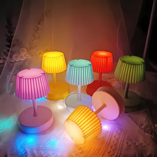 Lumiklein Draagbare LED nachtlamp voor kinderkamers en slaapkamers met zachte verlichting voor een ontspannen sfeer