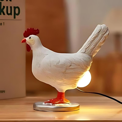 KükenLicht | Grappige tafellamp in kippendesign voor een vrolijke sfeer