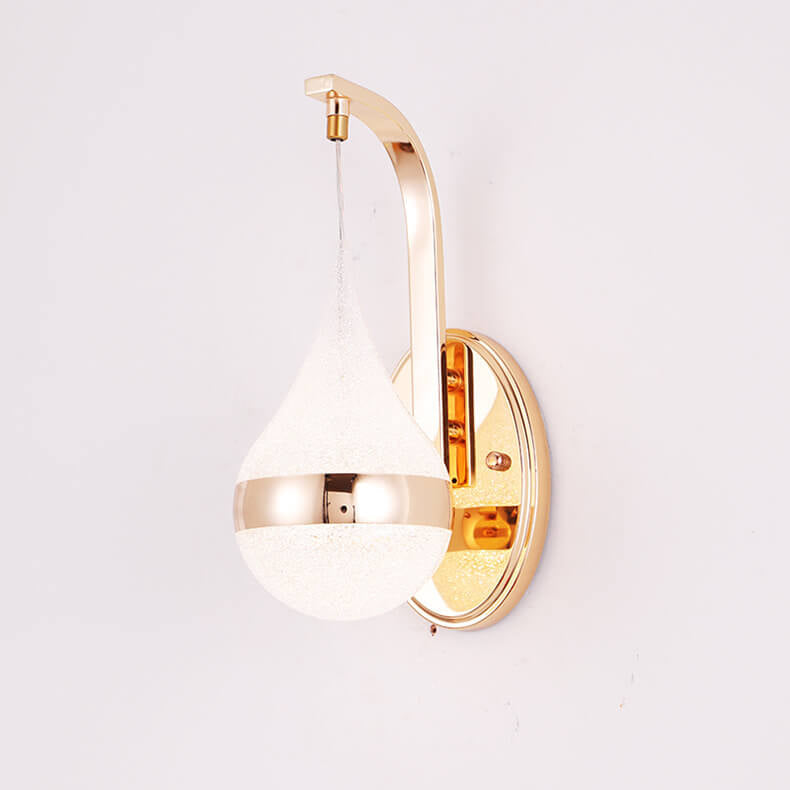 GlimmerDrop | Elegante druppel wandlamp