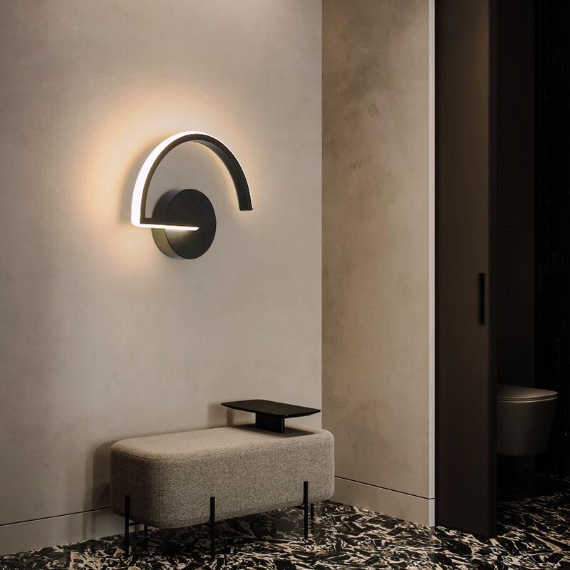 CrescentGlow | Stijlvolle LED wandlamp