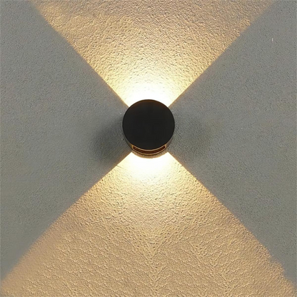 GartenLichtPro | Weerbestendige LED Buitenlamp – Moderne Wandlamp met IP54, Energiezuinige COB LED, Verstelbare Lampkop