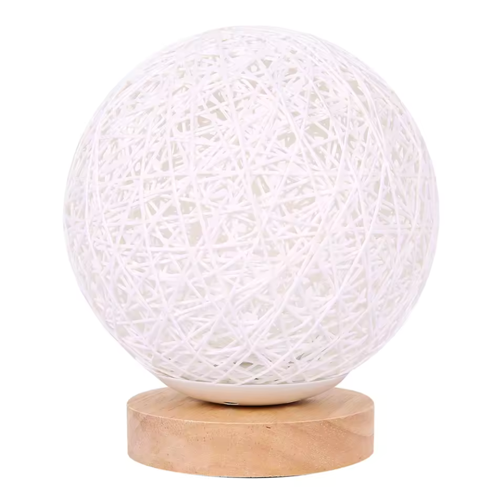 LED rotan bal bureaulamp nachtlamp licht