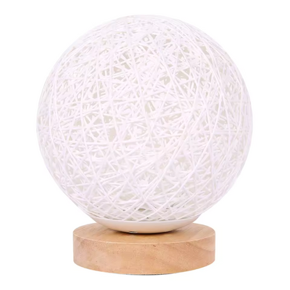 LED rotan bal bureaulamp nachtlamp licht