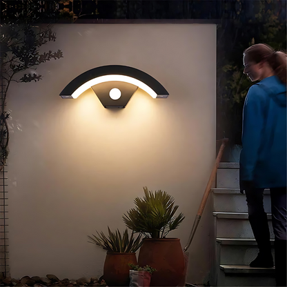 AugenGlanz | Stijlvolle en weerbestendige LED buitenlamp met bewegingssensor