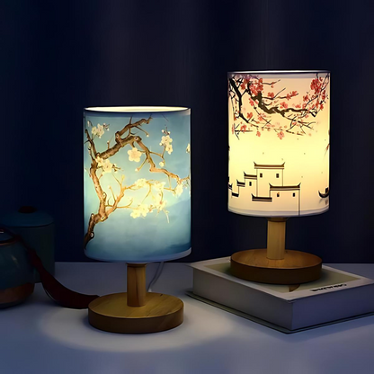 SakuraLight | Elegante Tafellamp met Warm Licht – Stijlvolle Woonkamer & Slaapkamer Verlichting