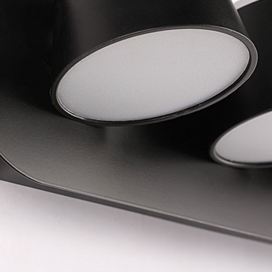 CylindraLux | Minimalistische trio wandlamp