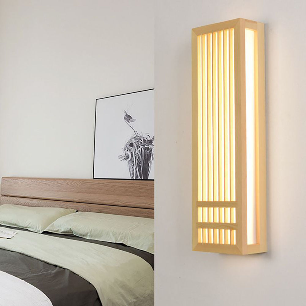 OakRay | Wandlamp met houten lamellen en LED