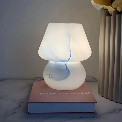 Stijlvolle paddenstoel LED tafellamp | Vintage charme voor je huis