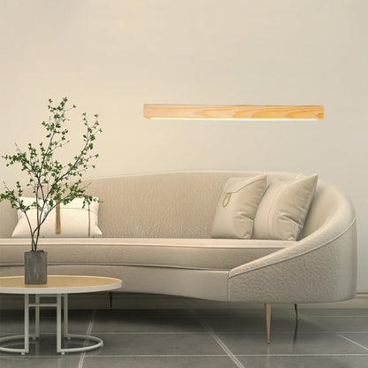 LumiBeam | Slimline houten LED lamp