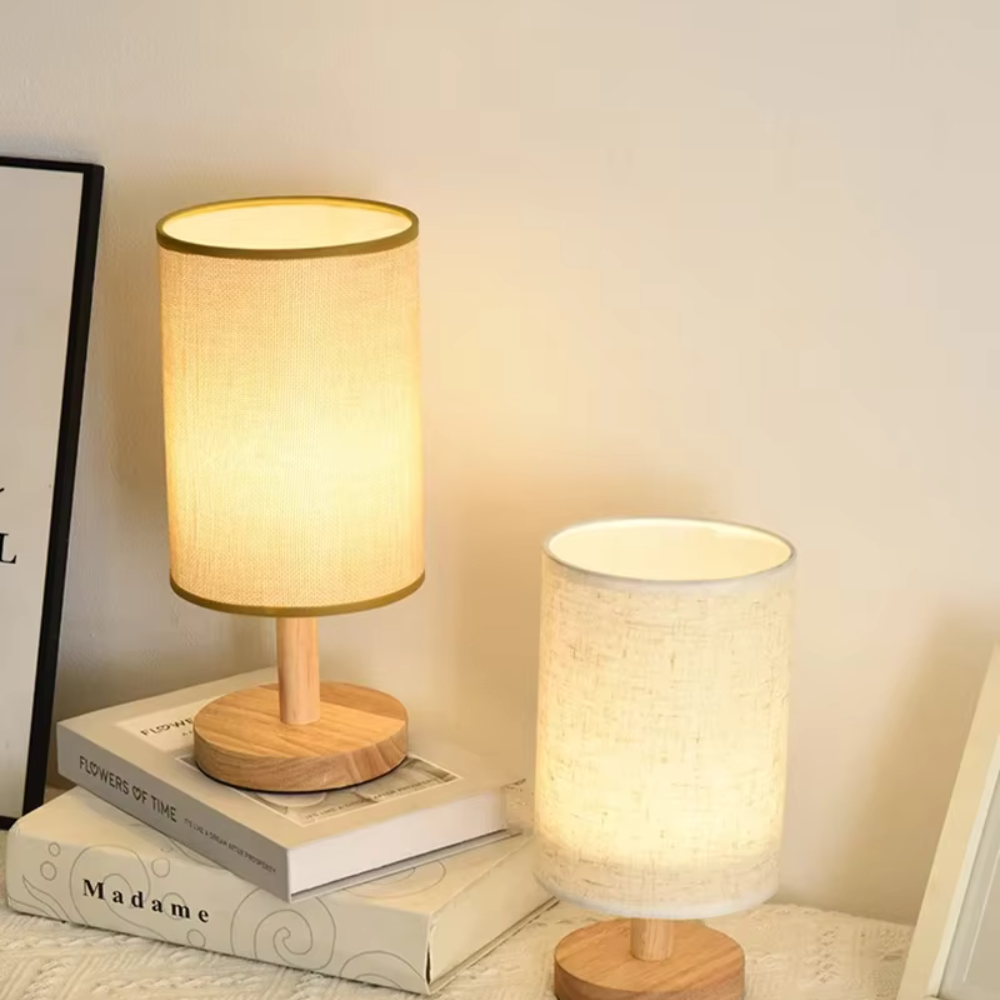 LED Dimbare Tafellamp met stoffen kap