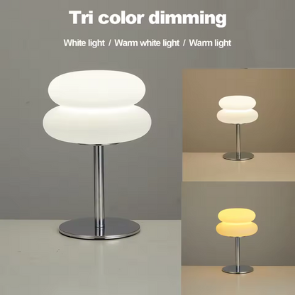 Romig Nachtkastje Lampje met USB & 3-Kleuren Dimming