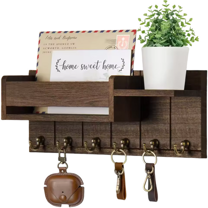 Decoratieve muurbeugel met plank