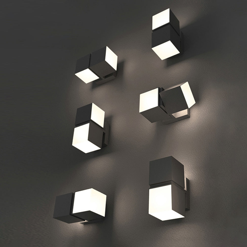 BoxGlow | Elegante geometrische wandlamp