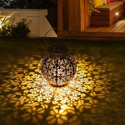 LunaLush | Retro & Elegante Zonnetuinlantaarn