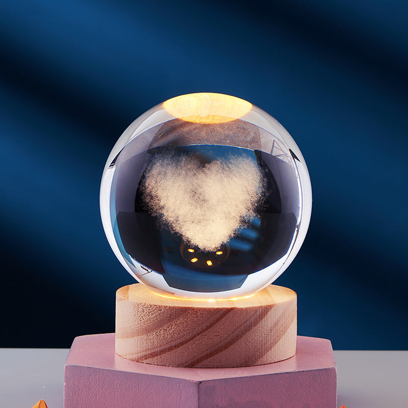 Light magic | 3D LED tafellamp met fascinerend ontwerp