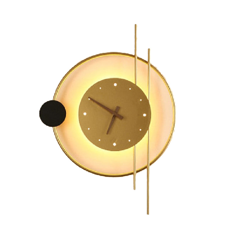 GlowClock | Moderne wandlamp met klok