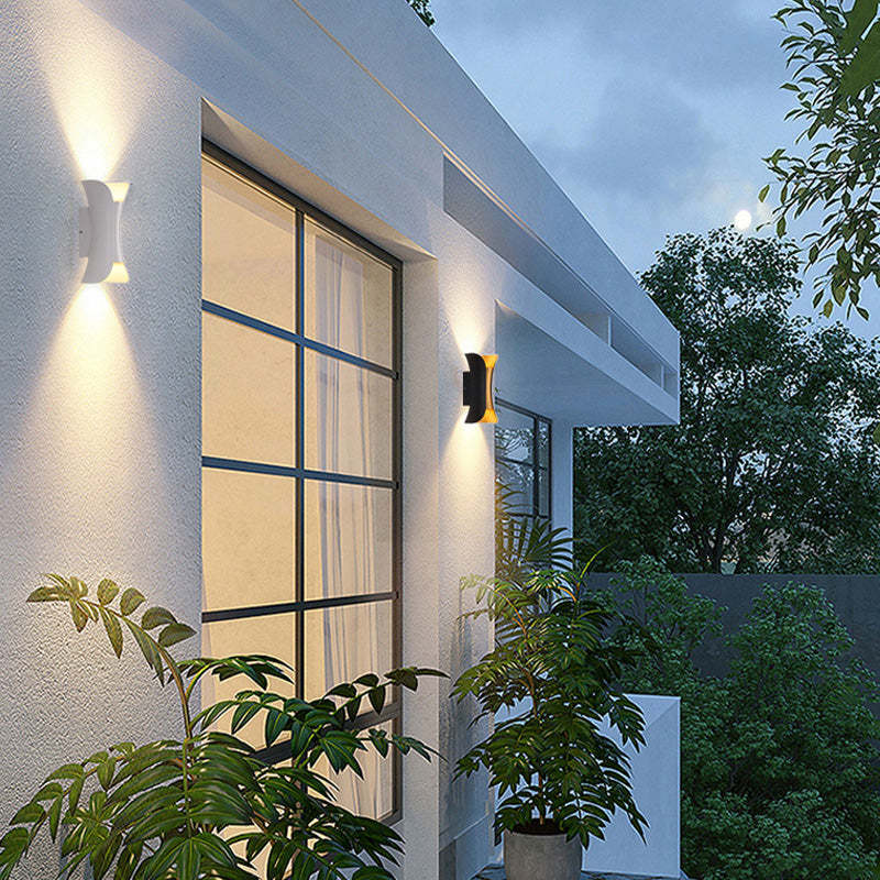 Buiten Waterdichte LED Aluminium Wandlamp