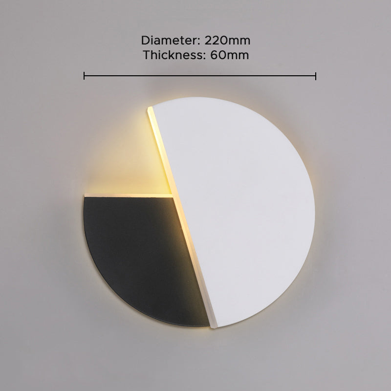 RadiantRing | Minimalistische ronde wandlamp