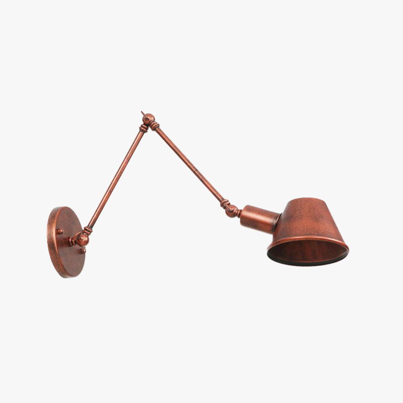CopperFlex | Vintage verstelbare wandlamp