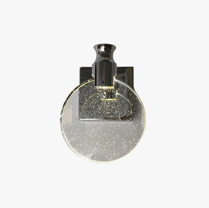 GlintSphere | Ronde kristallen wandlamp