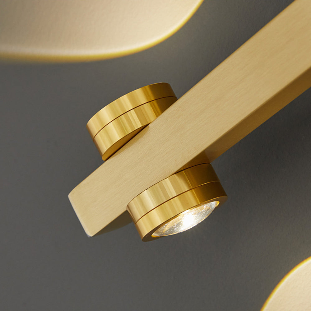 GoldWave | Elegante gouden accent wandlamp