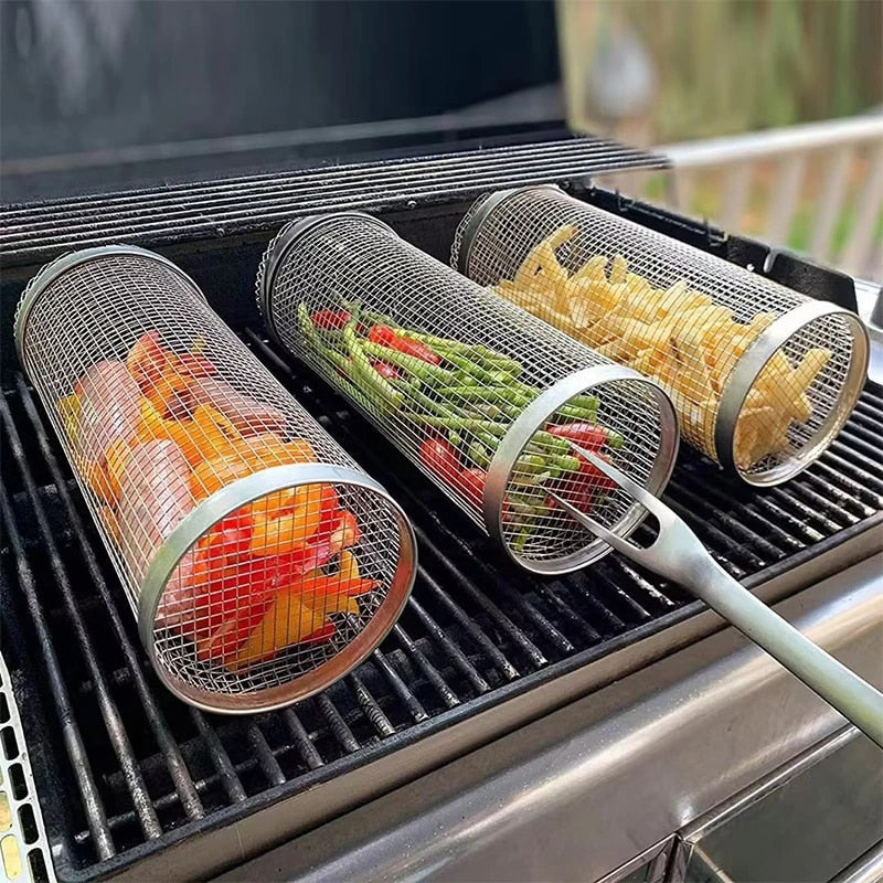 GrillMaster | Draagbare roestvrijstalen BBQ-grill