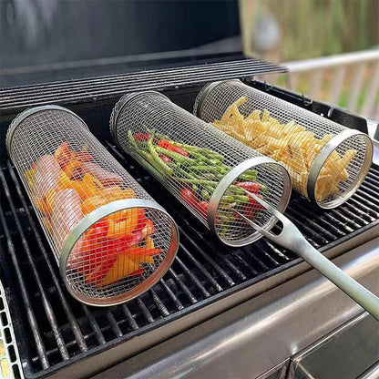 GrillMaster | Draagbare roestvrijstalen BBQ-grill
