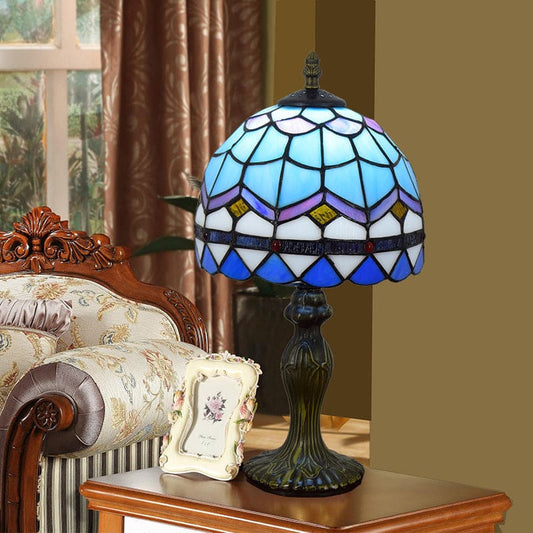 Mediterrane tafellamp | Elegante glazen meubelen voor thuis