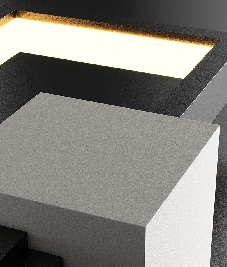 BrightFrame | Ultra-slanke vierkante wandlamp