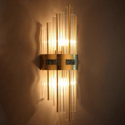 GleamTower | Luxe gouden wandlamp
