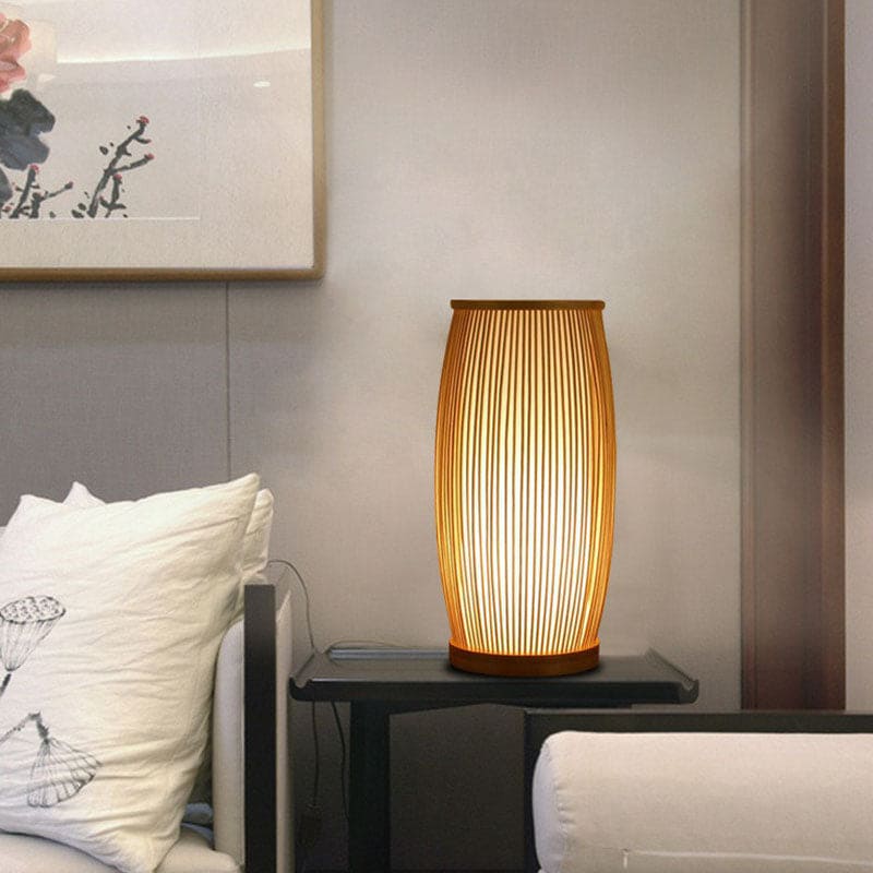 BambusLicht | Elegante bamboe tafellamp voor een harmonieuze sfeer