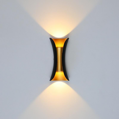 Buiten Waterdichte LED Aluminium Wandlamp
