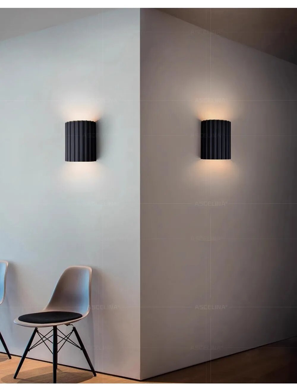 LumiBright | Elegante LED wandlamp met gebogen ontwerp