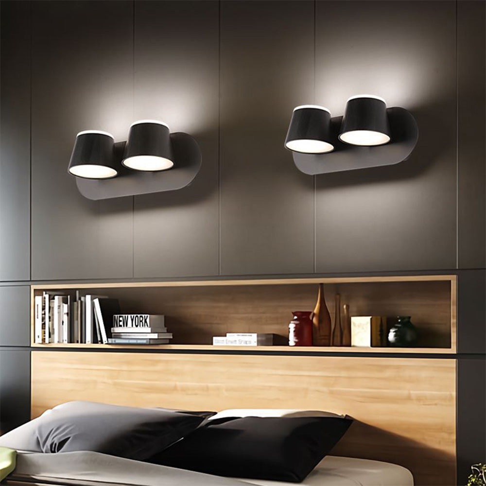 CylindraLux | Minimalistische trio wandlamp