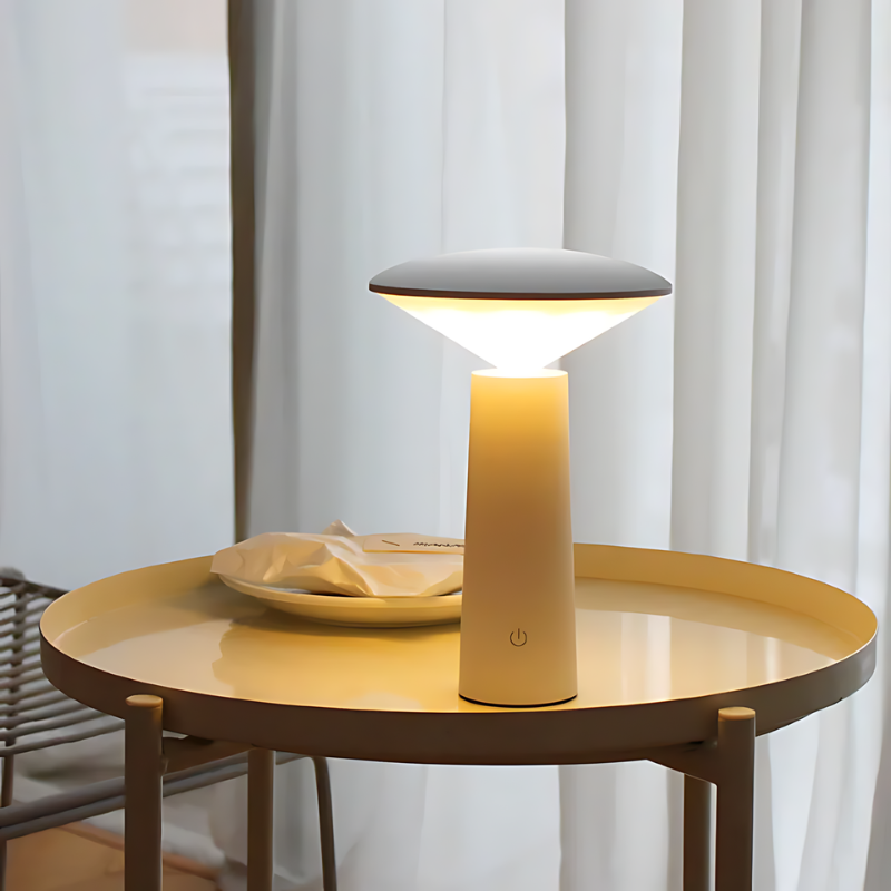 FernGlühen | Draadloze Tafellamp met Afstandsbediening & USB Oplaadbare LED