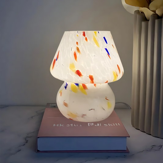 Stijlvolle paddenstoel LED tafellamp | Vintage charme voor je huis