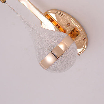 GlimmerDrop | Elegante druppel wandlamp